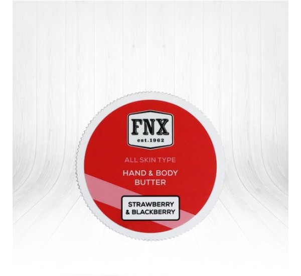 Fnx Hand & Body Cream Strawberry Крем за ръце и тяло с аромат ягода и боровинка 175ml